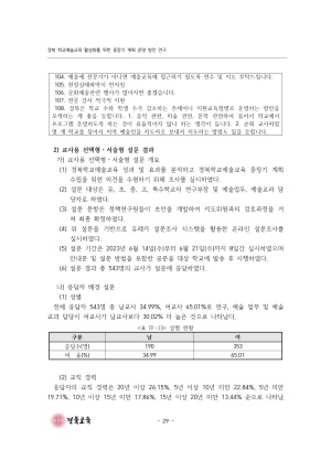 2023 교육정책 현장연구-08(경북 학교예술교육 활성화를 위한 중장기 계획 운영 방안 연구)