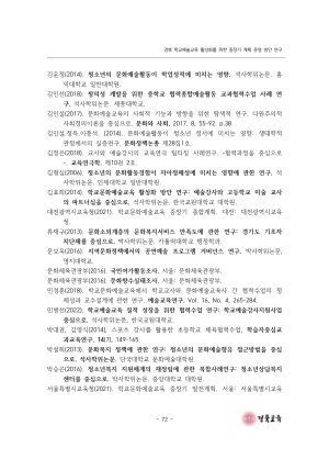 2023 교육정책 현장연구-08(경북 학교예술교육 활성화를 위한 중장기 계획 운영 방안 연구)